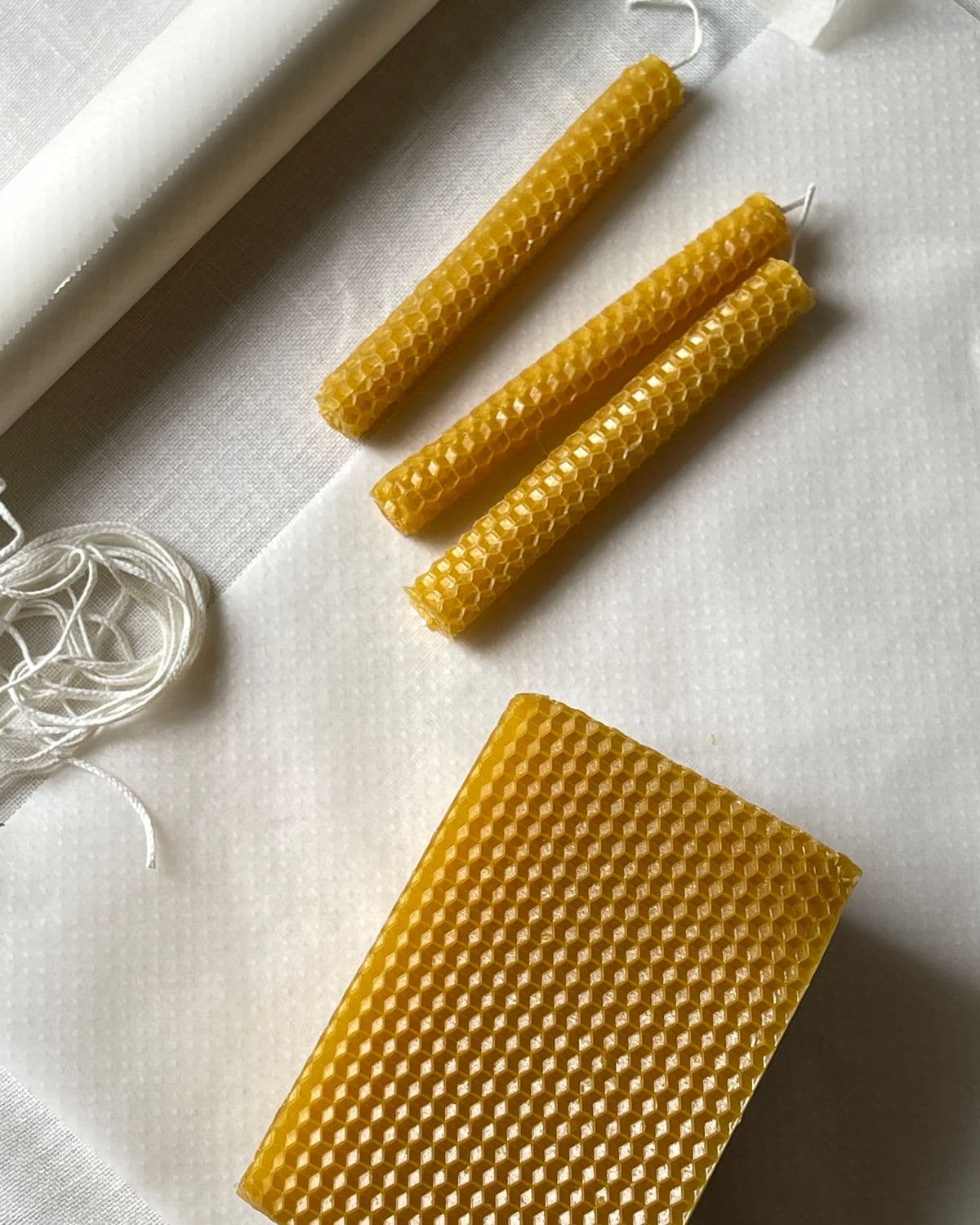 Golden Beeswax Blocks · 500 g