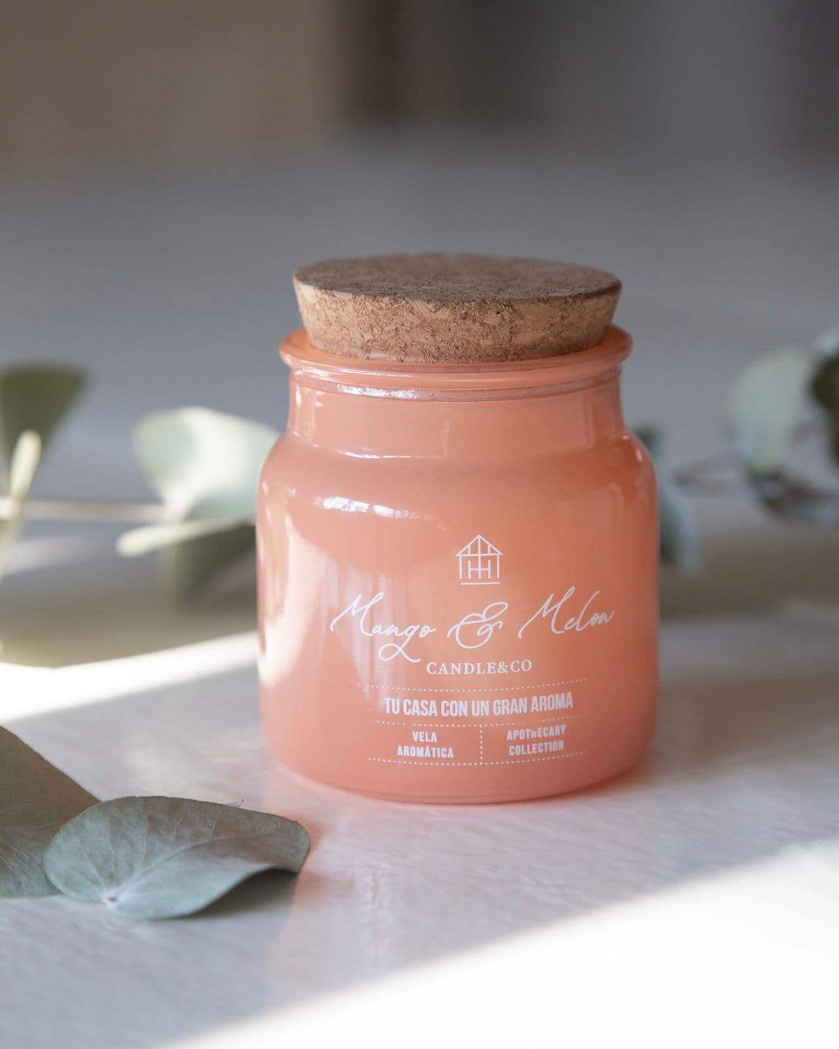 Cork-Lid Candle Jar