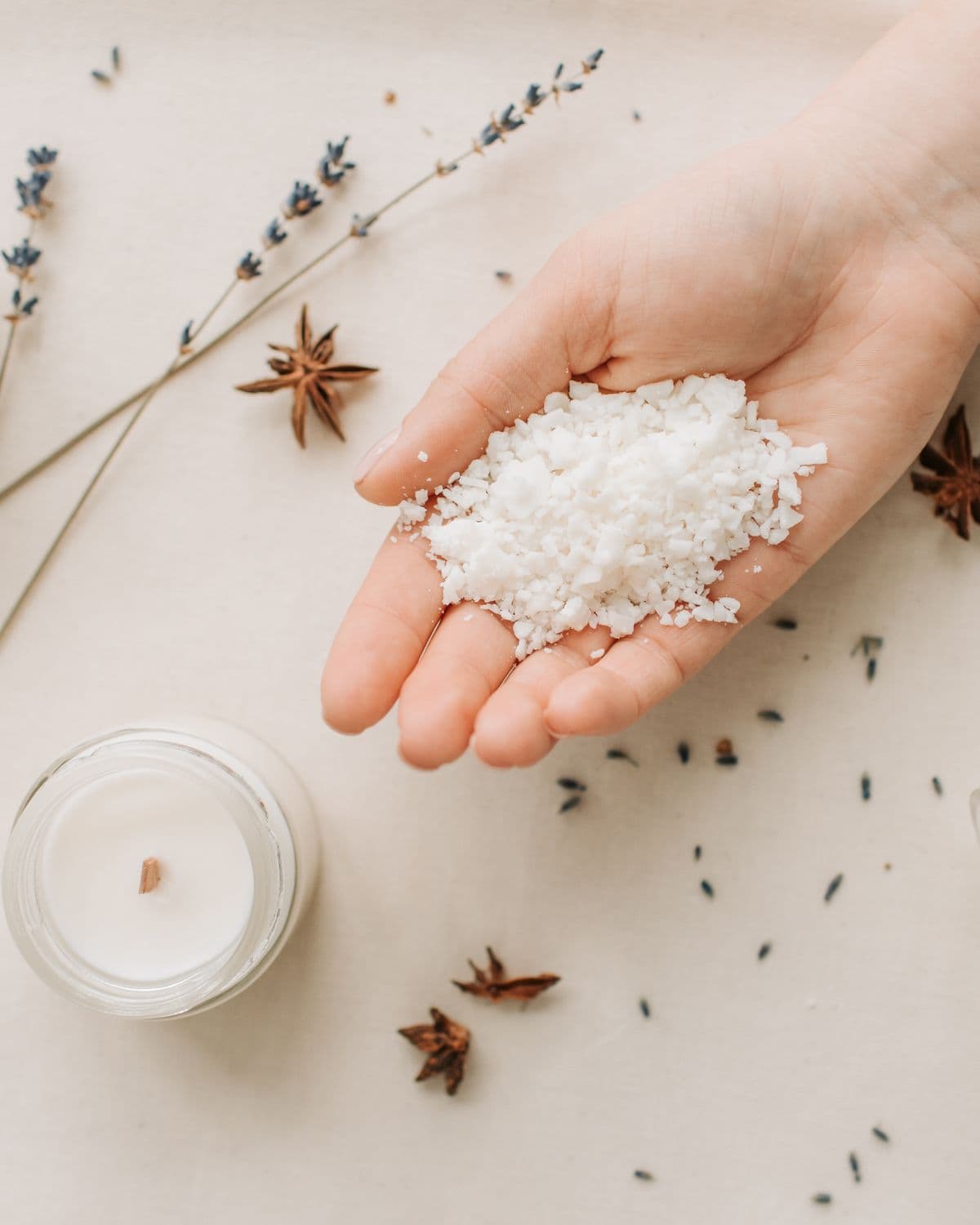Natural Soy Wax Flakes · 1 kg